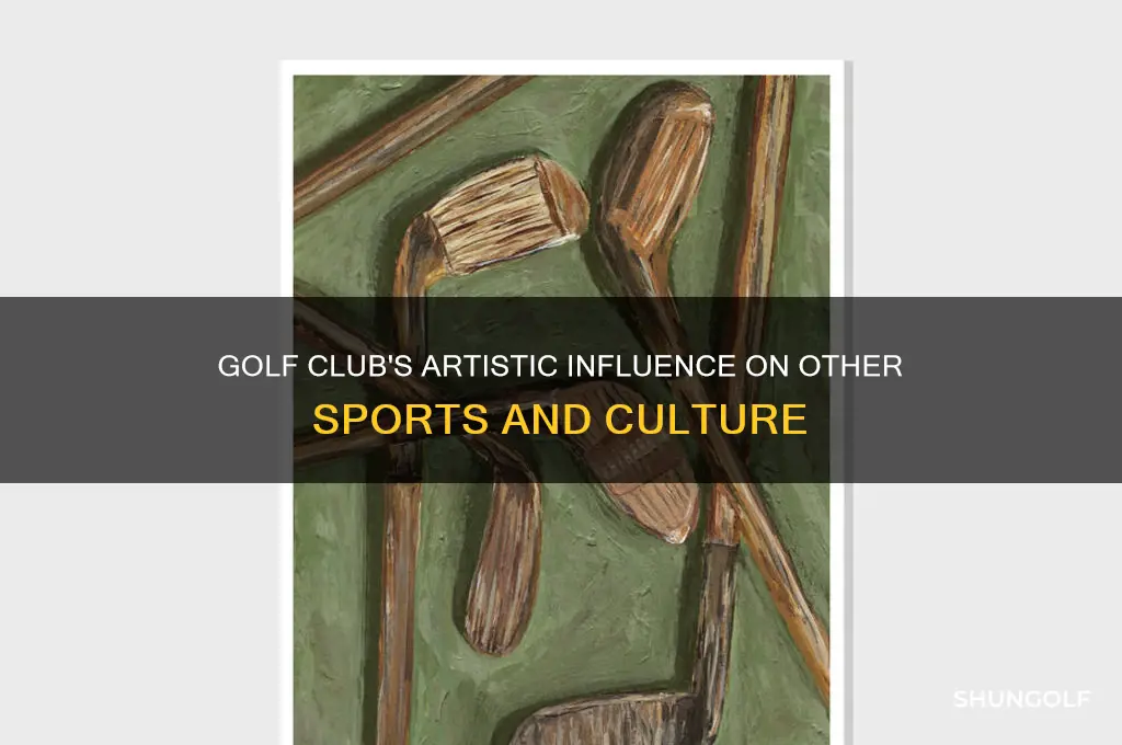 why is golf club in other sports art