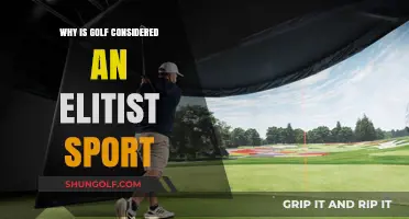 Golf's Elitist Reputation: Unraveling the Sport's Exclusive Image and Perception