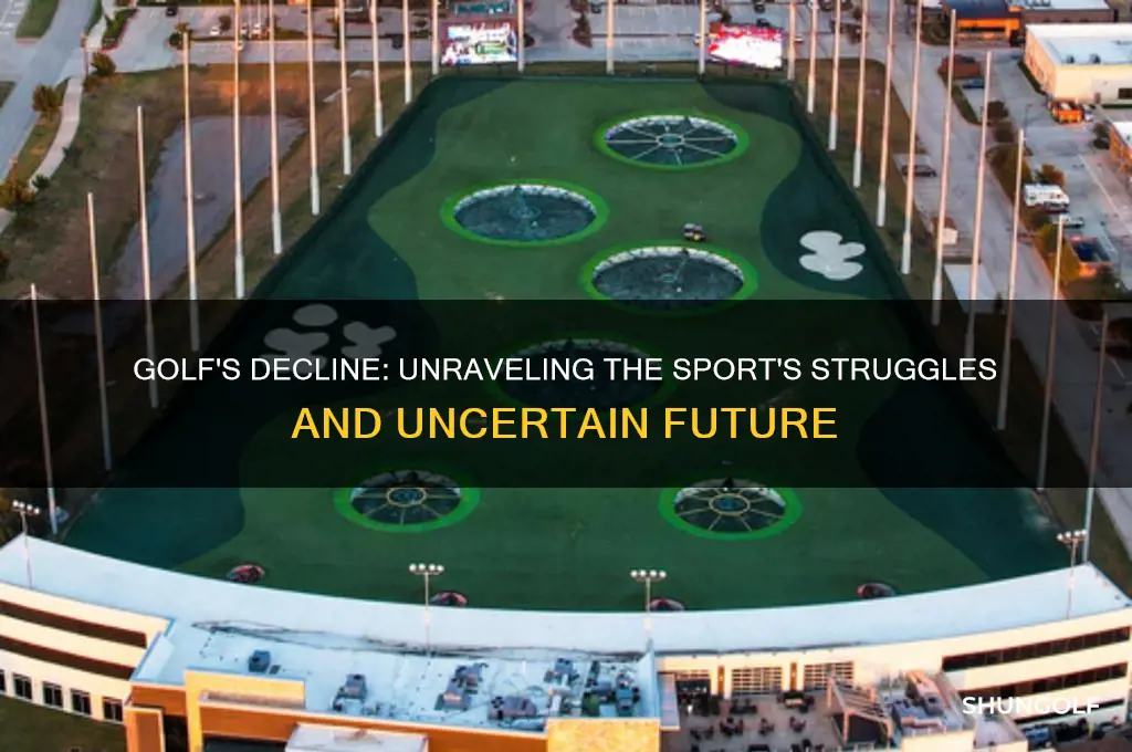 why is golf dying
