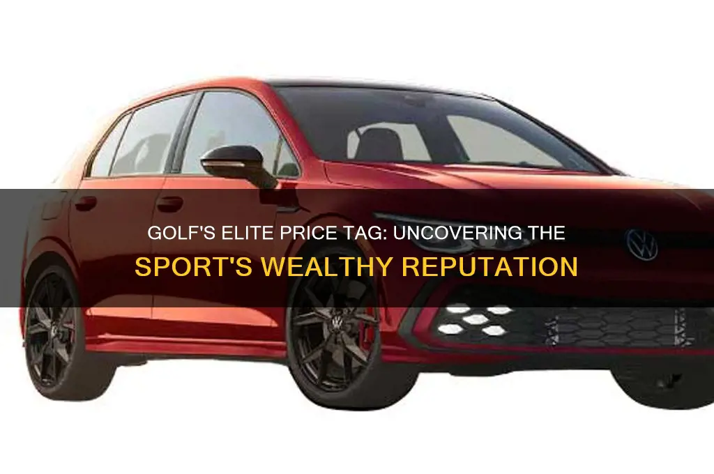 why is golf for the rich