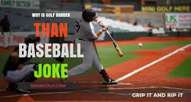 Golf vs. Baseball: The Hilarious Truth About Which Sport's Harder