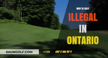 Golf's Legal Status in Ontario: Uncovering the Surprising Restrictions