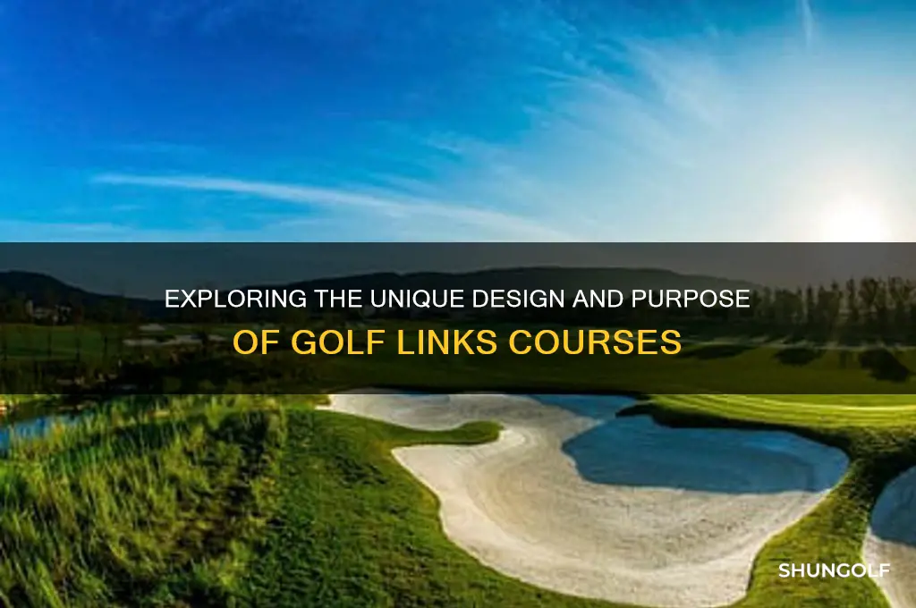 why is golf links