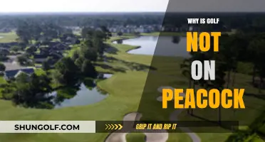 Why Golf Fans Can't Stream Their Favorite Sport on Peacock