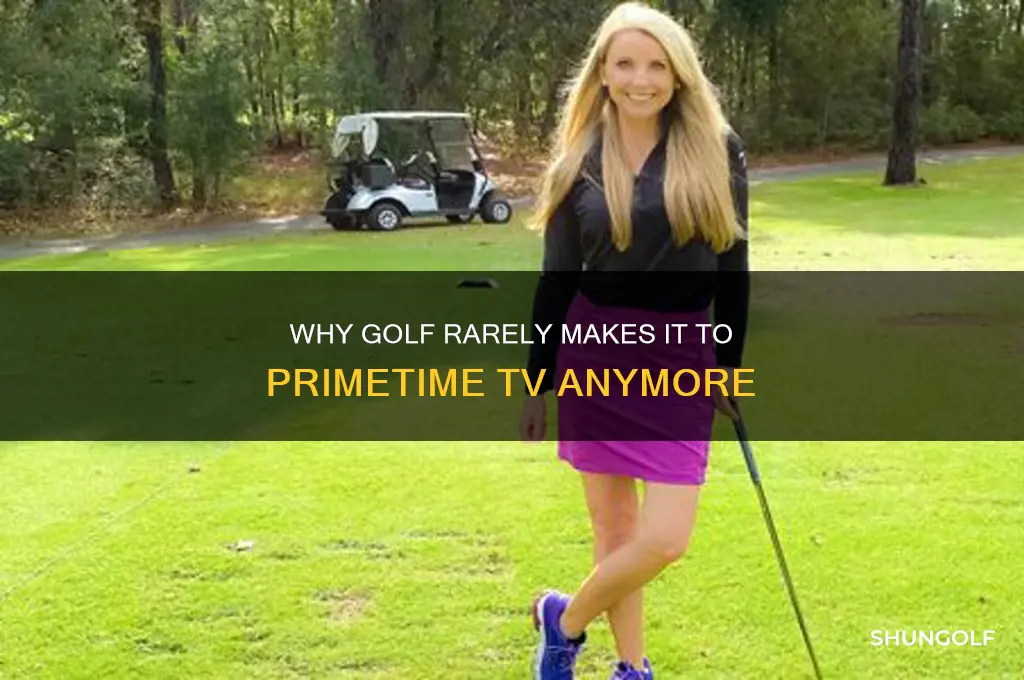 why is golf not on tv