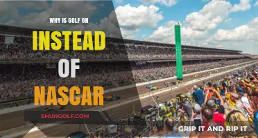 Why Golf Airtime Often Replaces NASCAR: A Scheduling Mystery