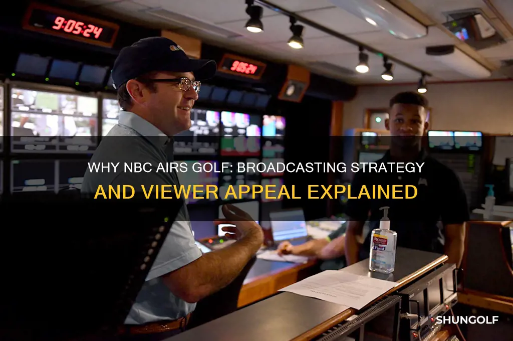 why is golf on nbc