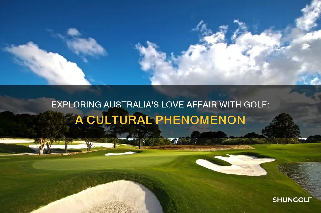 why is golf popular in australia
