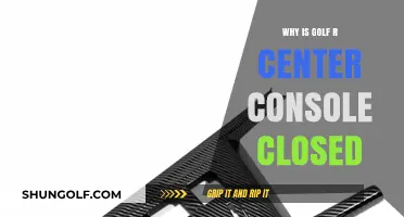 Why the Golf R Center Console Remains Closed: Unlocking the Mystery