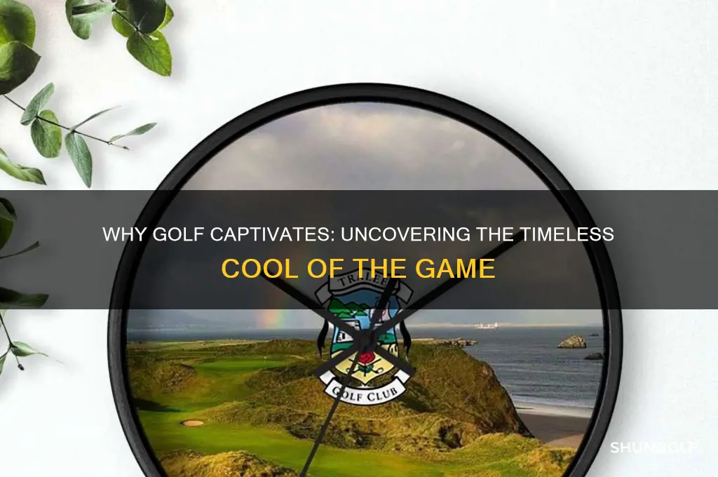 why is golf so cool