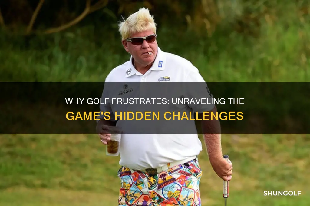 why is golf so damn hard