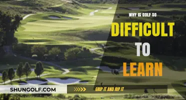 Mastering the Greens: Unraveling Golf's Learning Curve Challenges