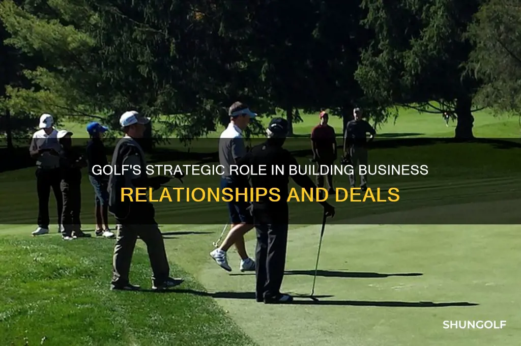 why is golf so important for business