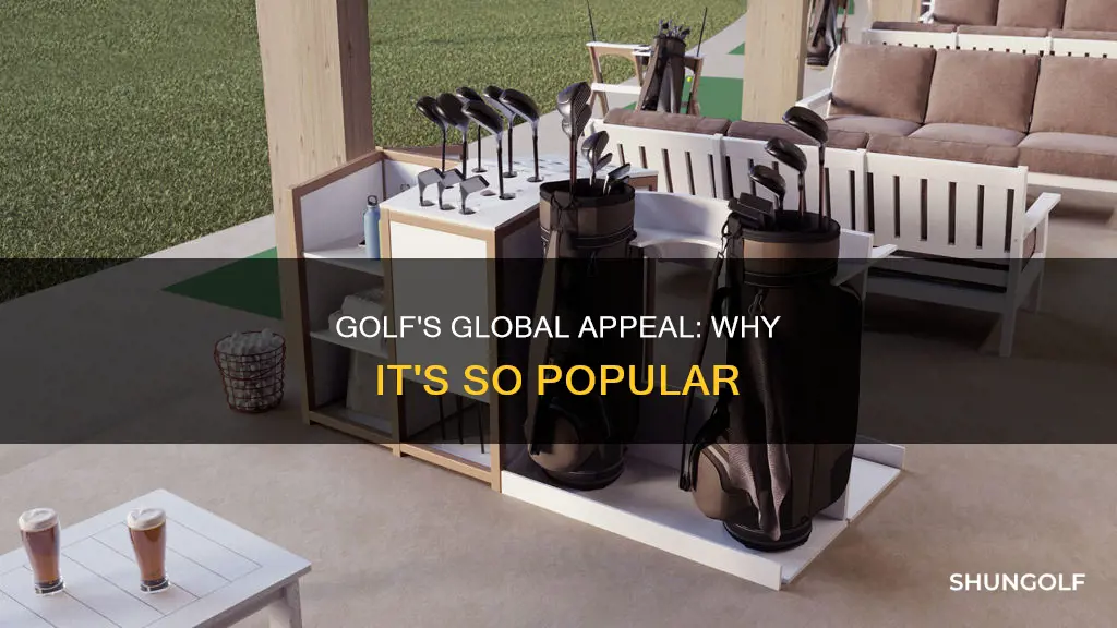 why is golf so popular
