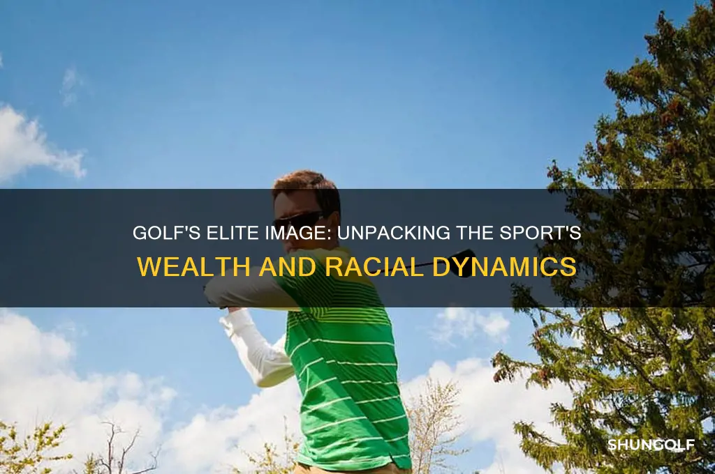 why is golf so rich and white