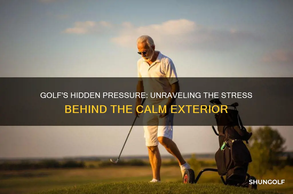why is golf so stressful