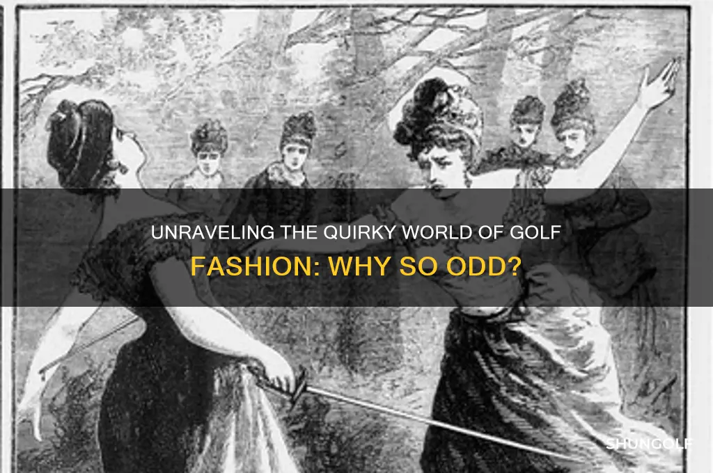 why is golf style weird