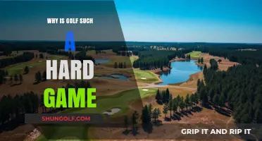 Golf's Challenge: Unraveling the Complexity of a Deceptively Difficult Sport