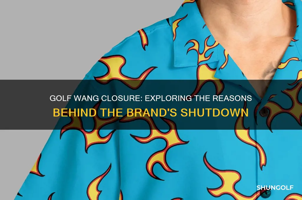 why is golf wang closed