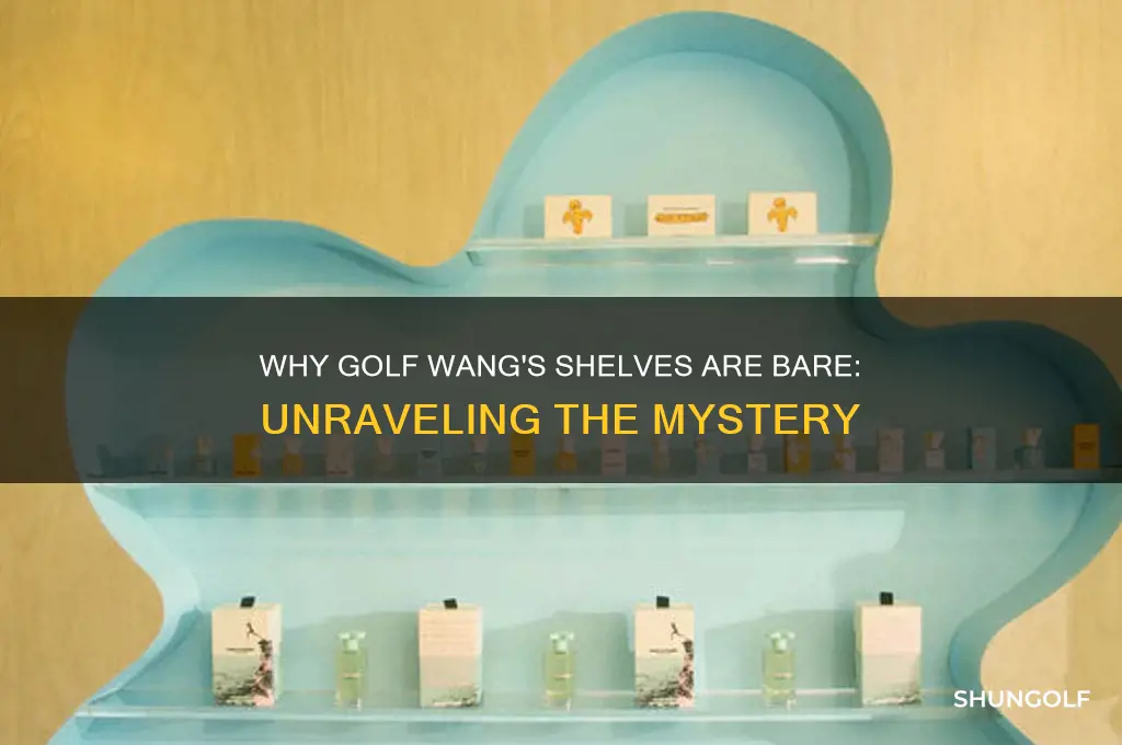 why is golf wang shop empty