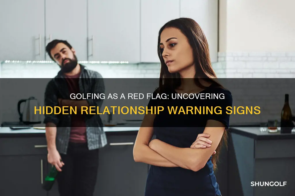 why is golfing a red flag