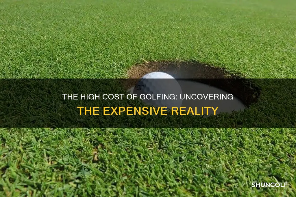 why is golfing expensive