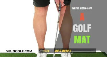 Hitting Off a Golf Mat: Benefits, Drawbacks, and Practice Tips