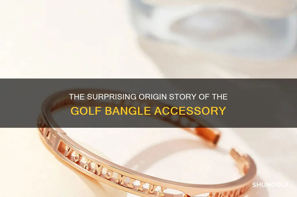 why is it called a golf bangle