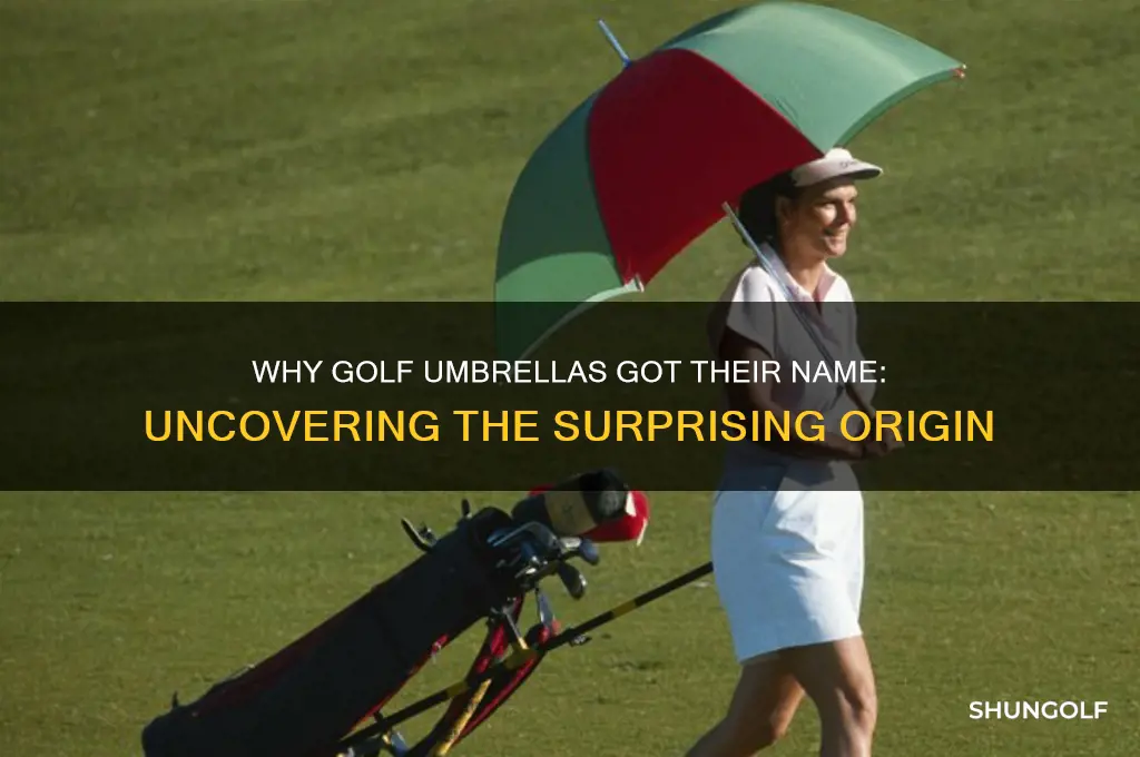 why is it called a golf umbrella