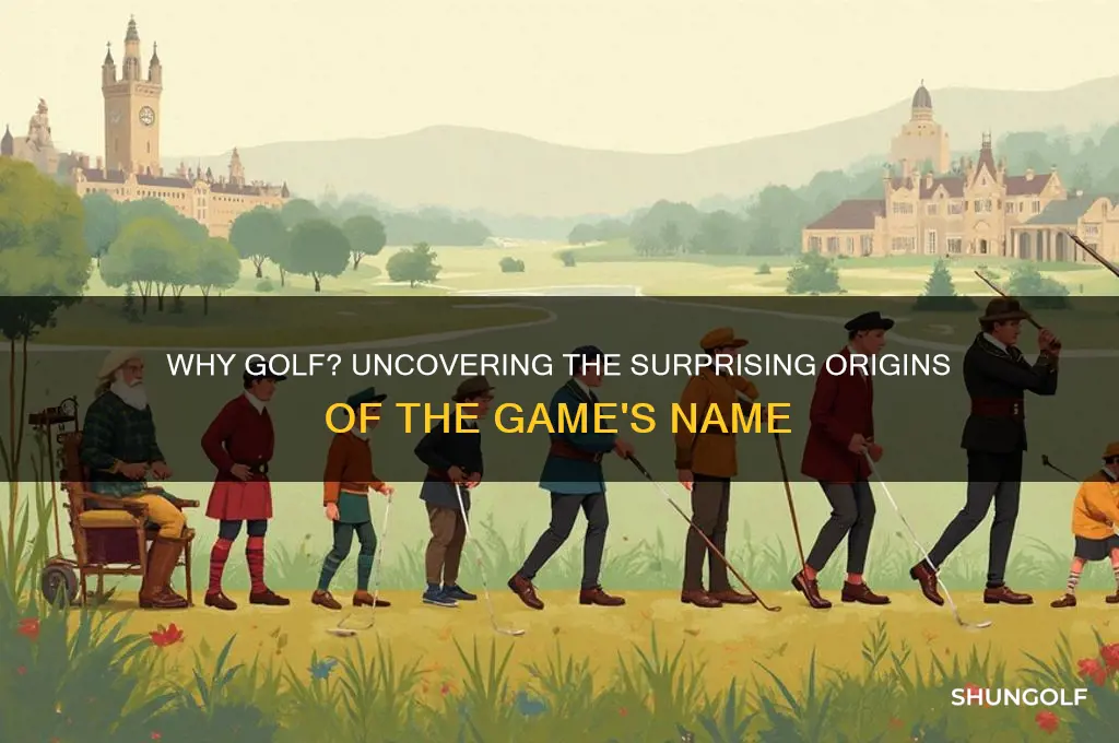 why is it called a golf