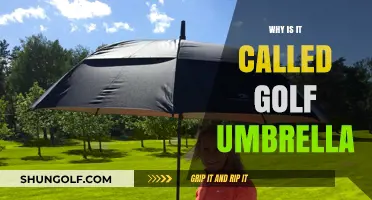 Why Golf Umbrella: Uncovering the Surprising Origin Story