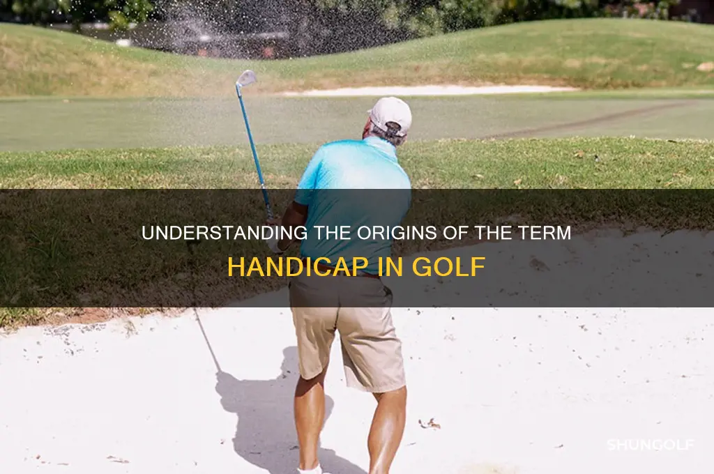 why is it called handicap in golf