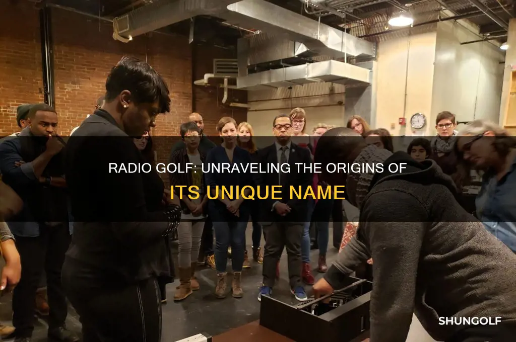 why is it called radio golf