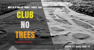 Trinity Forest Golf Club's Tree-Free Mystery: Unraveling the Name