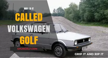 Why Volkswagen Named Its Iconic Compact Car the Golf