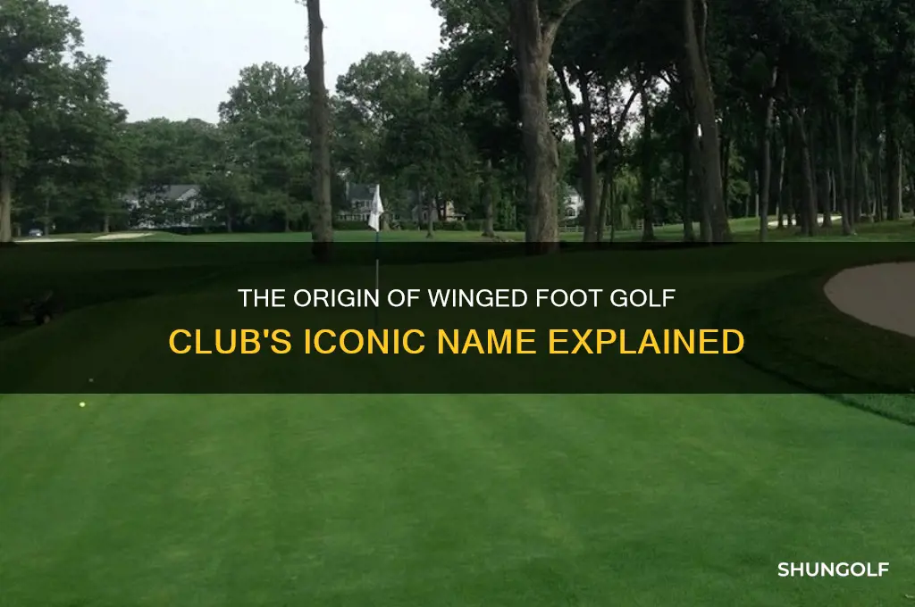why is it called winged foot golf club