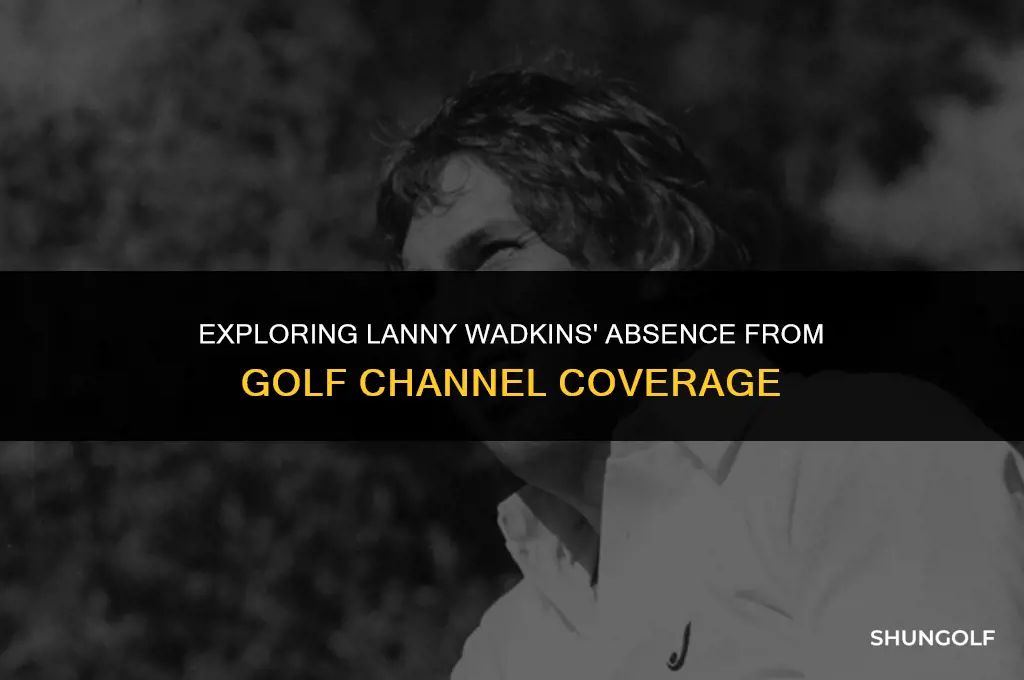 why is lanny wadkins not on golf channel
