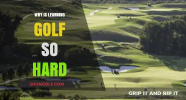 Mastering the Greens: Unraveling the Challenges of Learning Golf