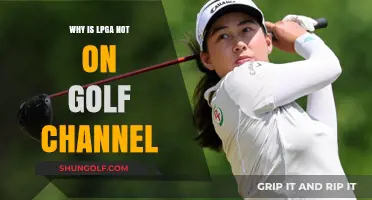 Exploring the Absence of LPGA Coverage on Golf Channel