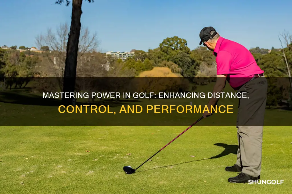 why is power important in golf