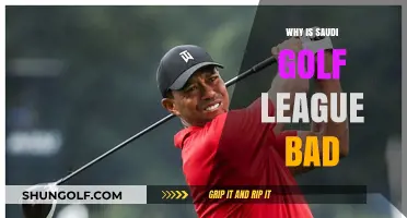 Saudi Golf League's Dark Side: Ethics, Impact, and Sport's Integrity