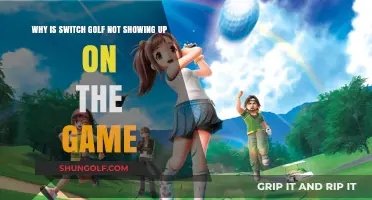 Why Switch Golf Isn't Appearing on Your Game: Troubleshooting Tips