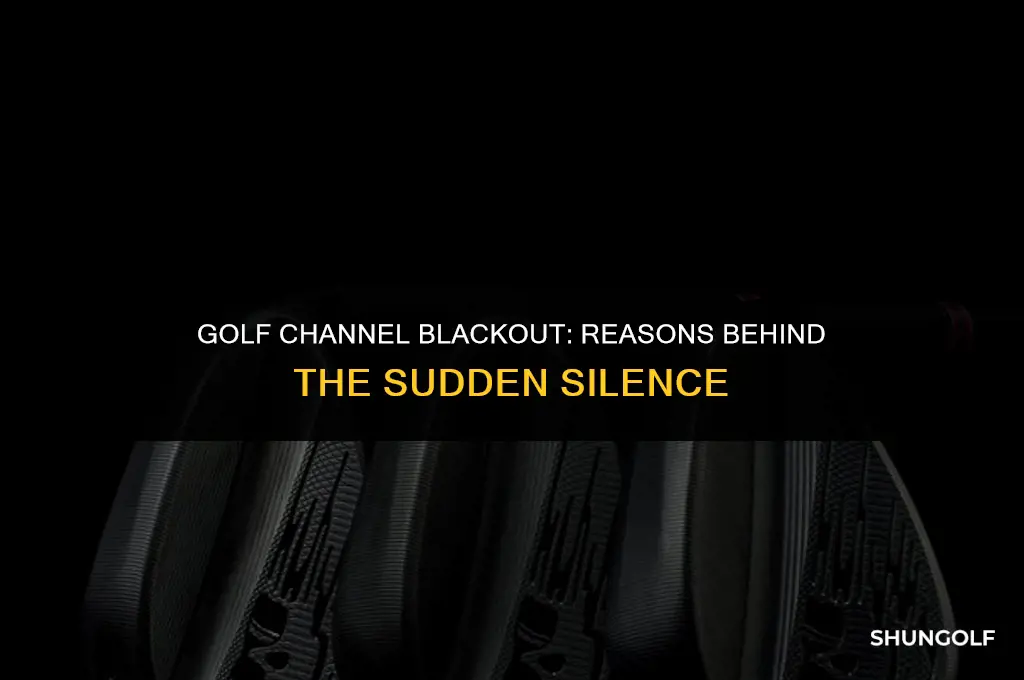 why is the golf channel off the air