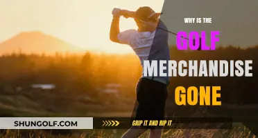 Golf Merchandise Disappearing: Exploring the Sudden Decline in Retail Availability
