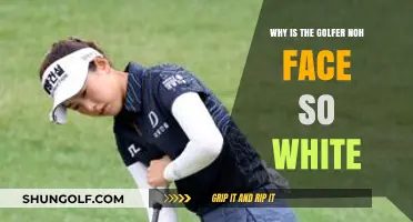 Unveiling the Mystery: Why Golfer Noh's Face Appears So Pale