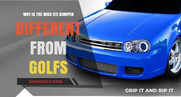 MK4 GTI Bumper vs. Golf: Unique Design Differences Explained