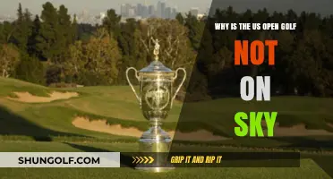 Why US Open Golf Skipped Sky Sports This Year