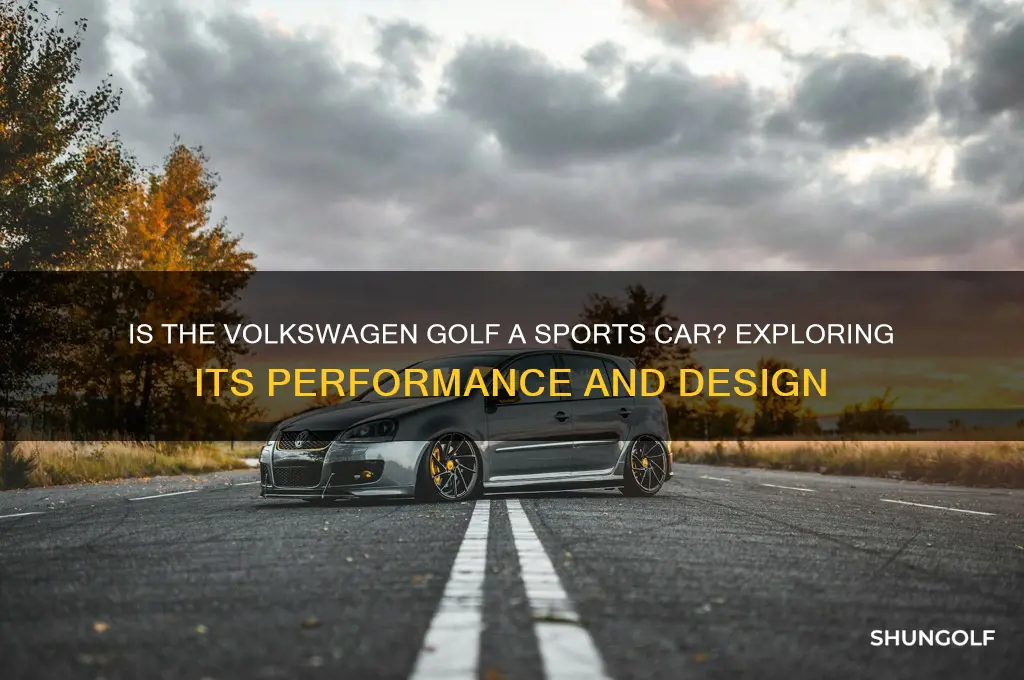 why is the volkswagen golf classified as a sport car