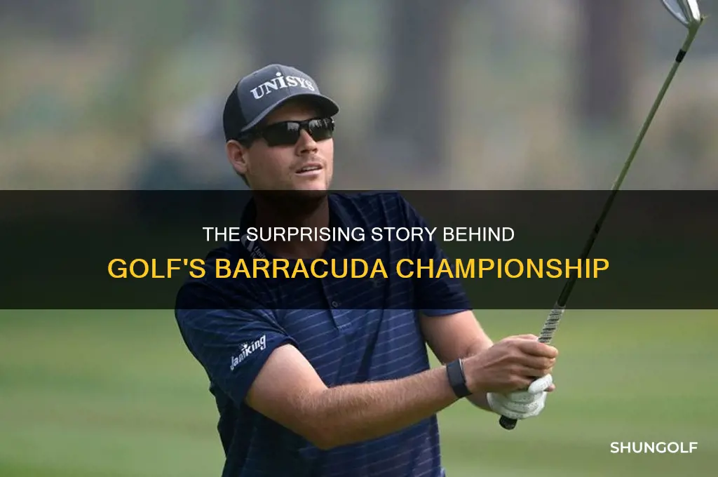 why is there a barracuda championship in golf