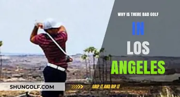 Exploring the Reasons Behind Poor Golfing Experiences in Los Angeles